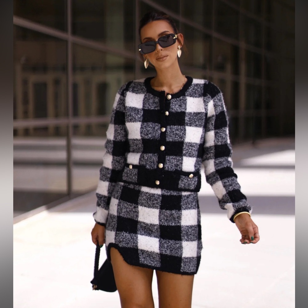 Buffalo check set small